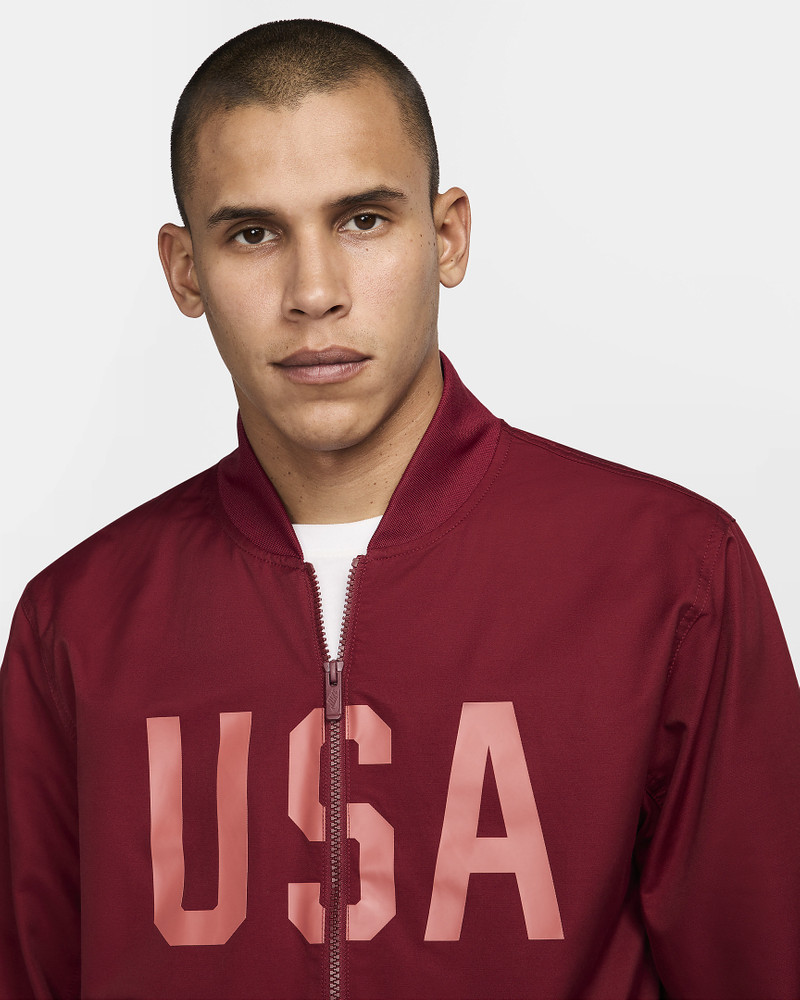 USA Sport Essentials Men's Nike Soccer Woven Bomber Jacket 3