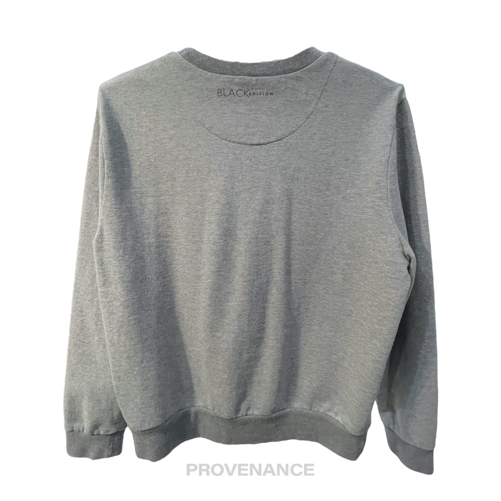 Canali Crewneck Patch Sweatshirt - Heather Grey - 2