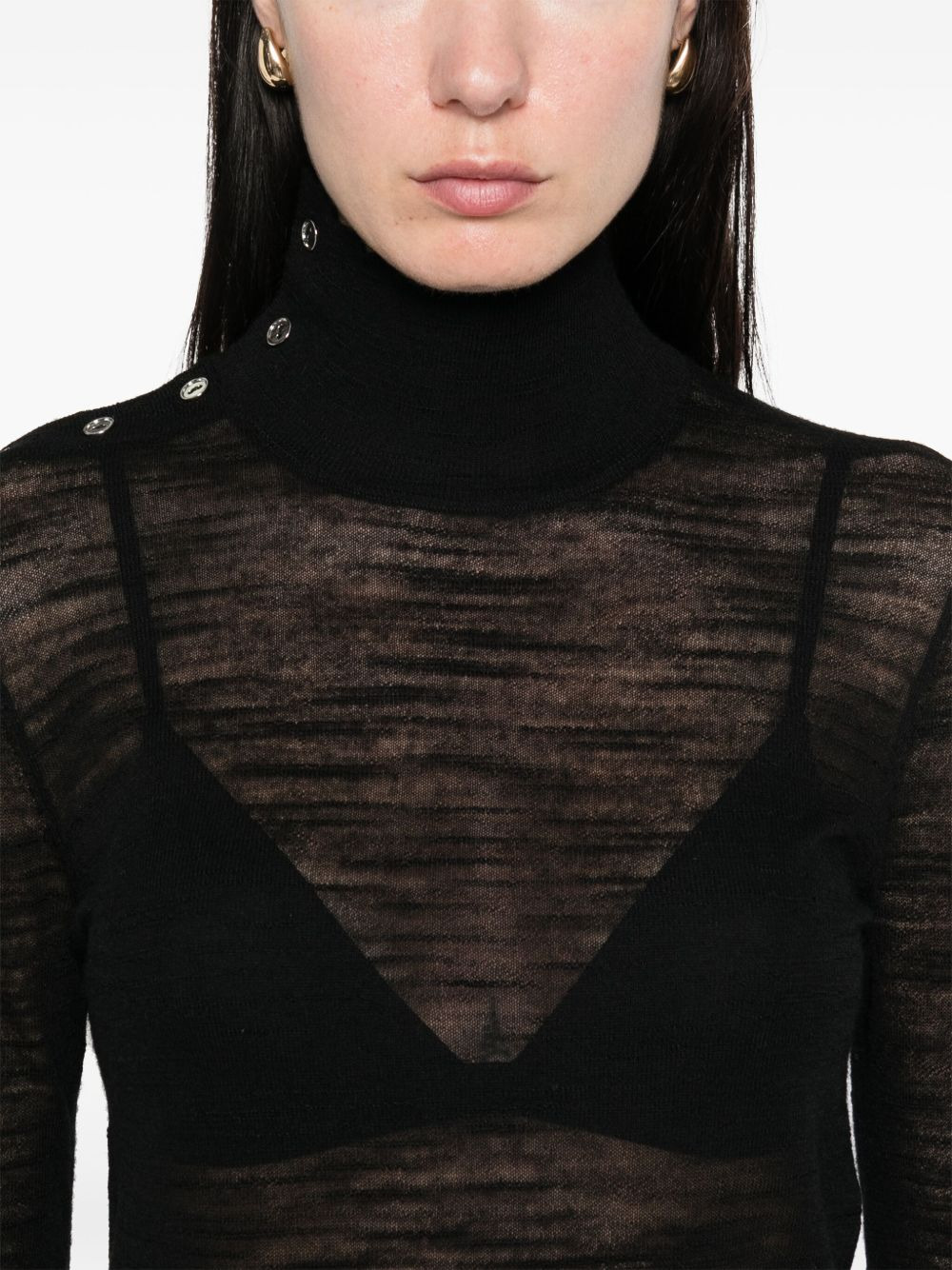 slubbed sweater - 5