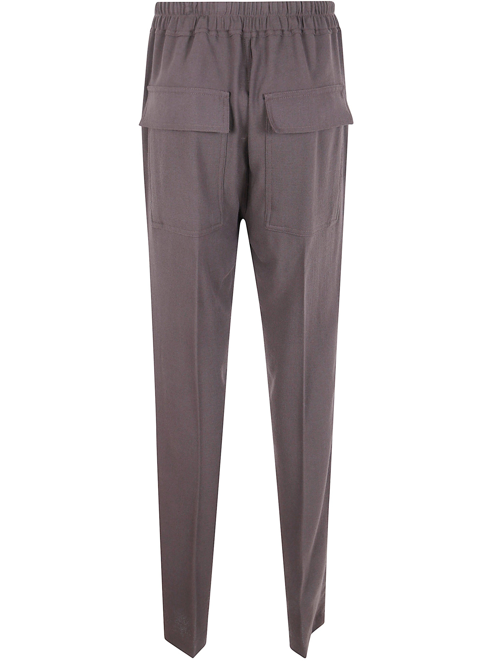 Rick Owens Men "Drawstring Slim Long" Trousers - 2