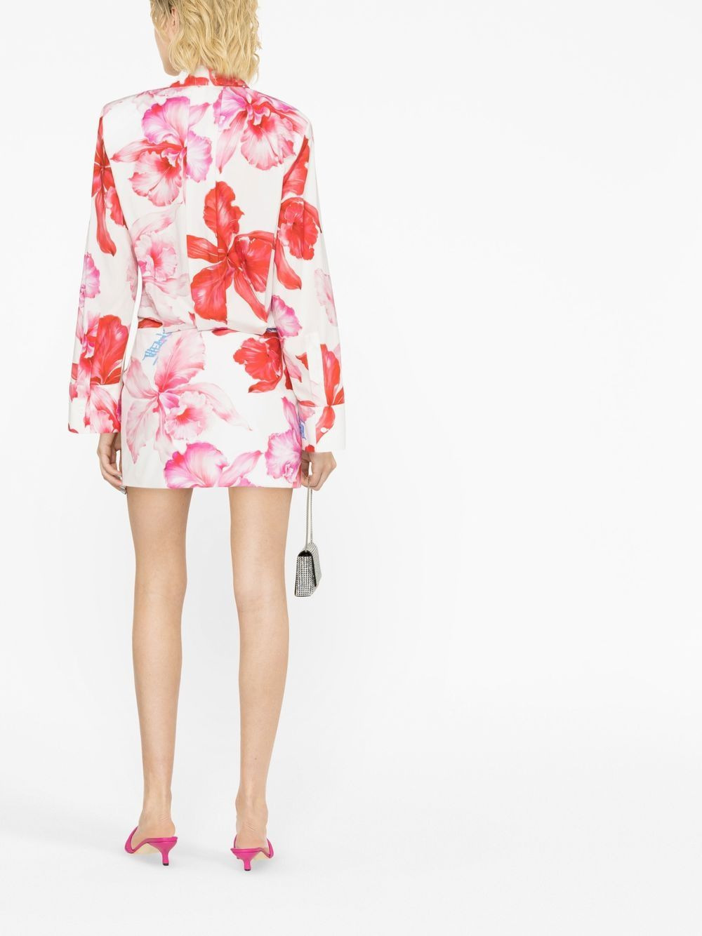 Margot floral-print minidress - 3