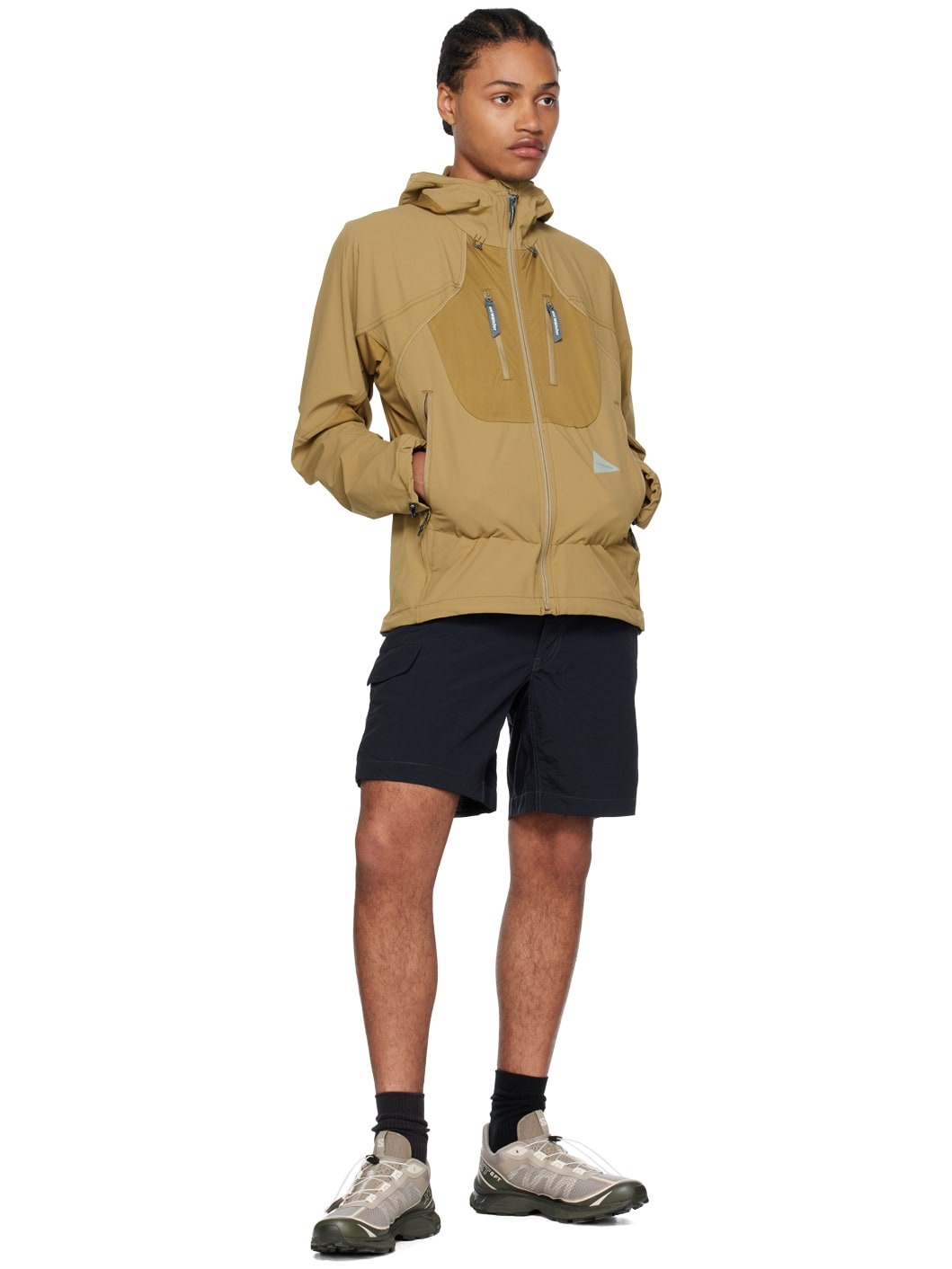 Black NY Hiker Shorts - 4