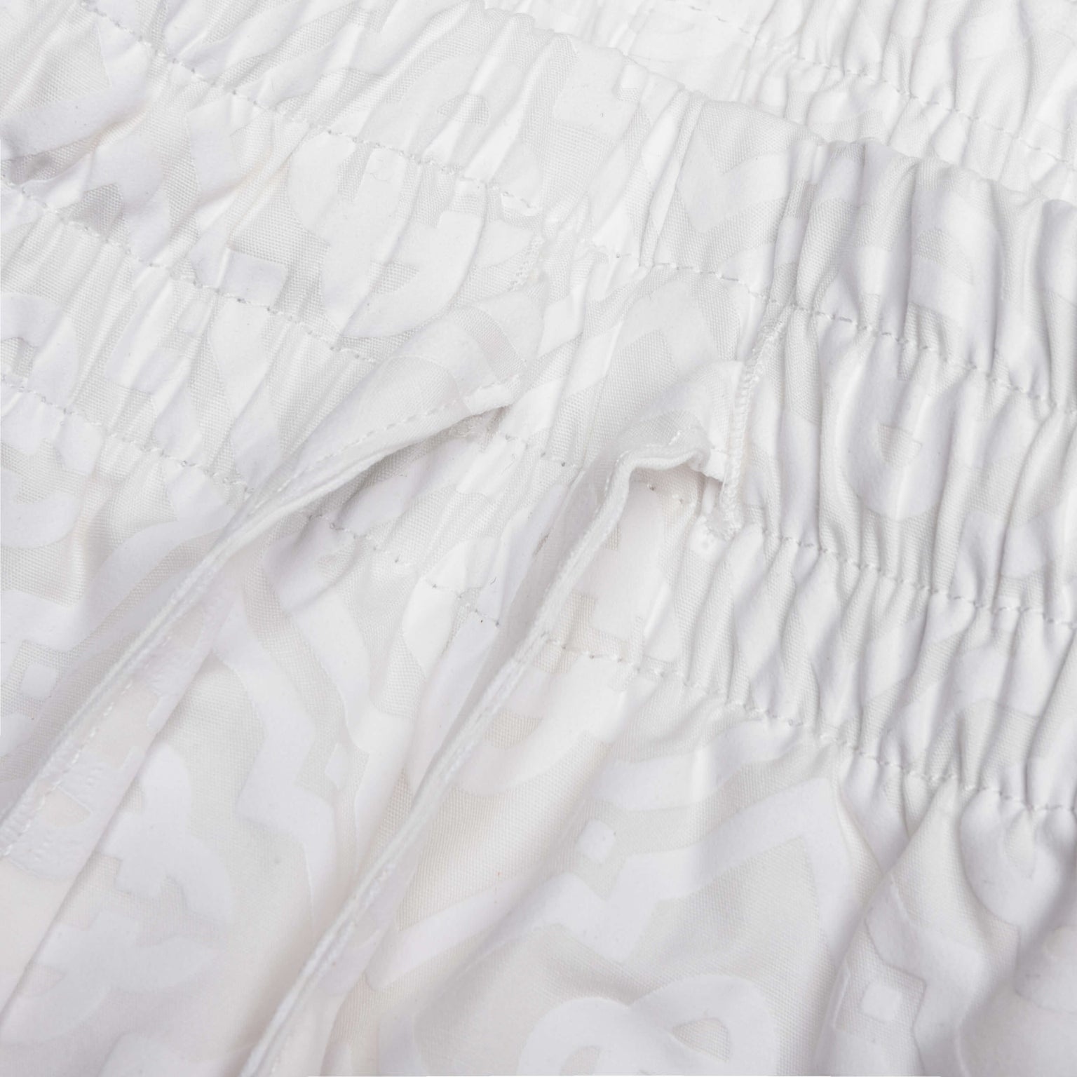 DRAWSTRING SHORTS - WHITE - 3