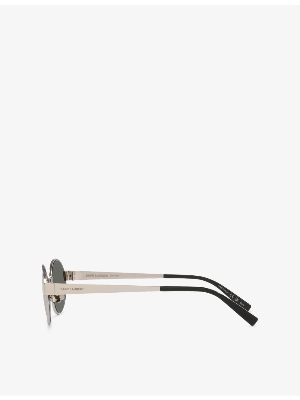 SL692 Oval-Frame Metal Sunglasses - 3