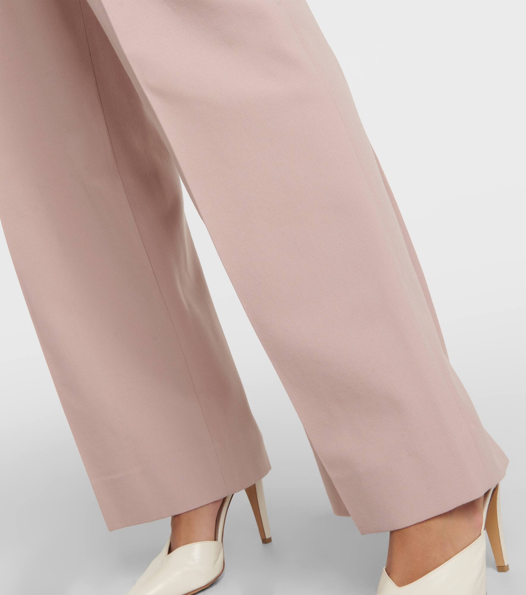 High-rise wide-leg pants - 5