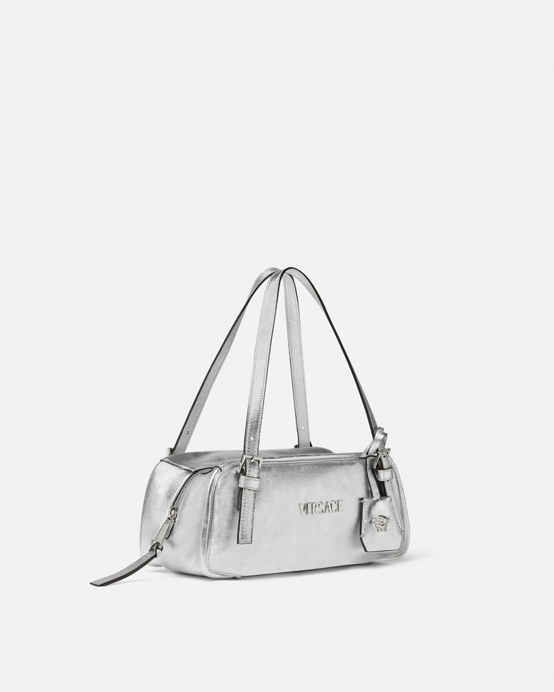 VERSACE Versace Tag Bowling Metallic Shoulder Bag outlook