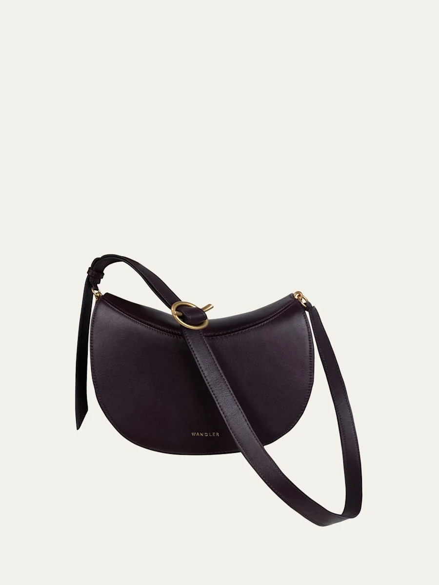 Kate Flap Leather Crossbody Bag - 1