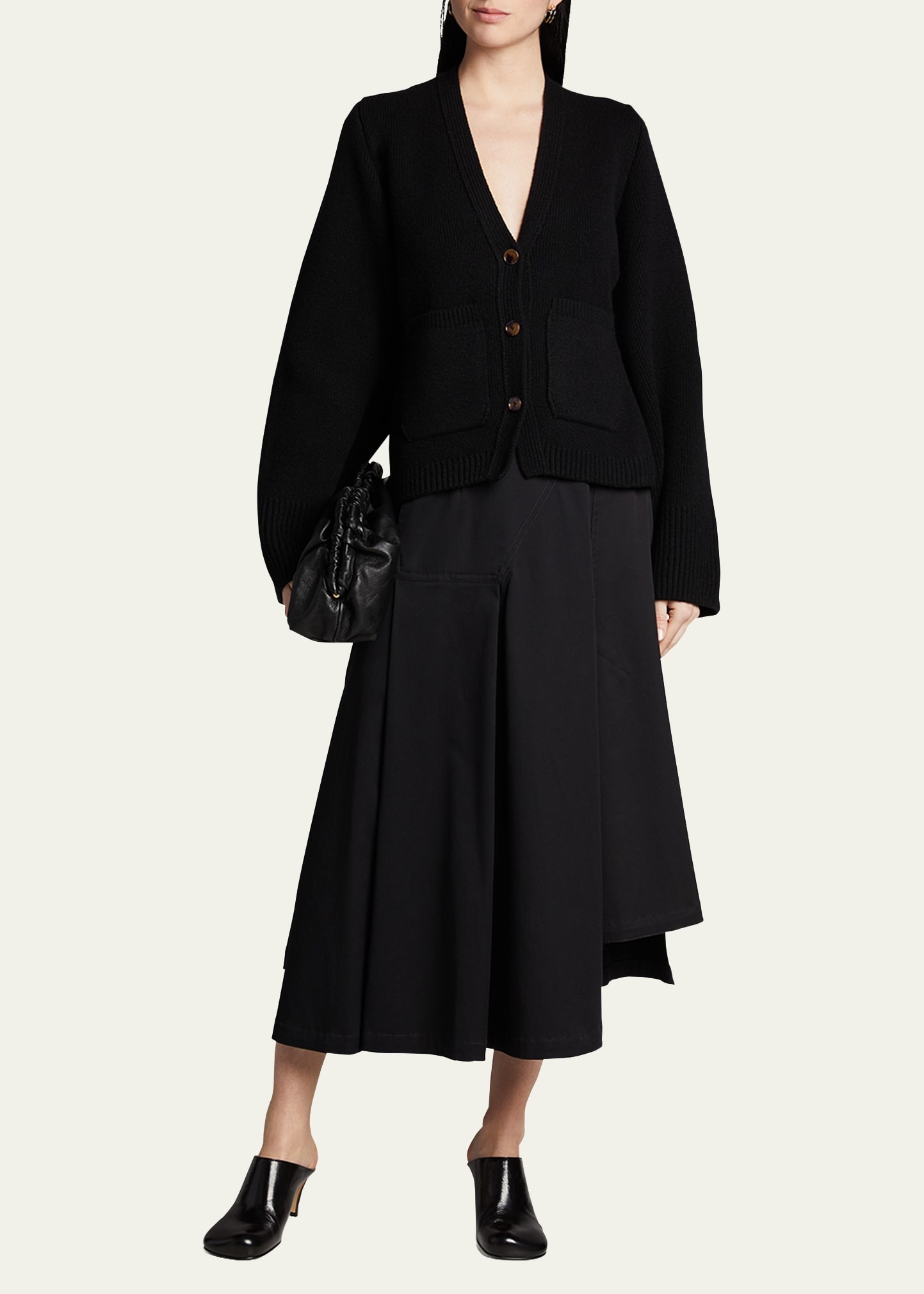 Scarlet Cashmere Cropped Cardigan - 2