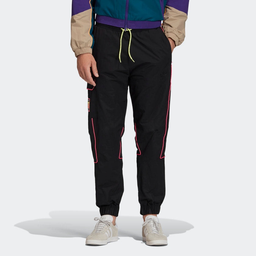 adidas originals Track Pant Cargo Casual Sports Pants Black FR0592 - 3