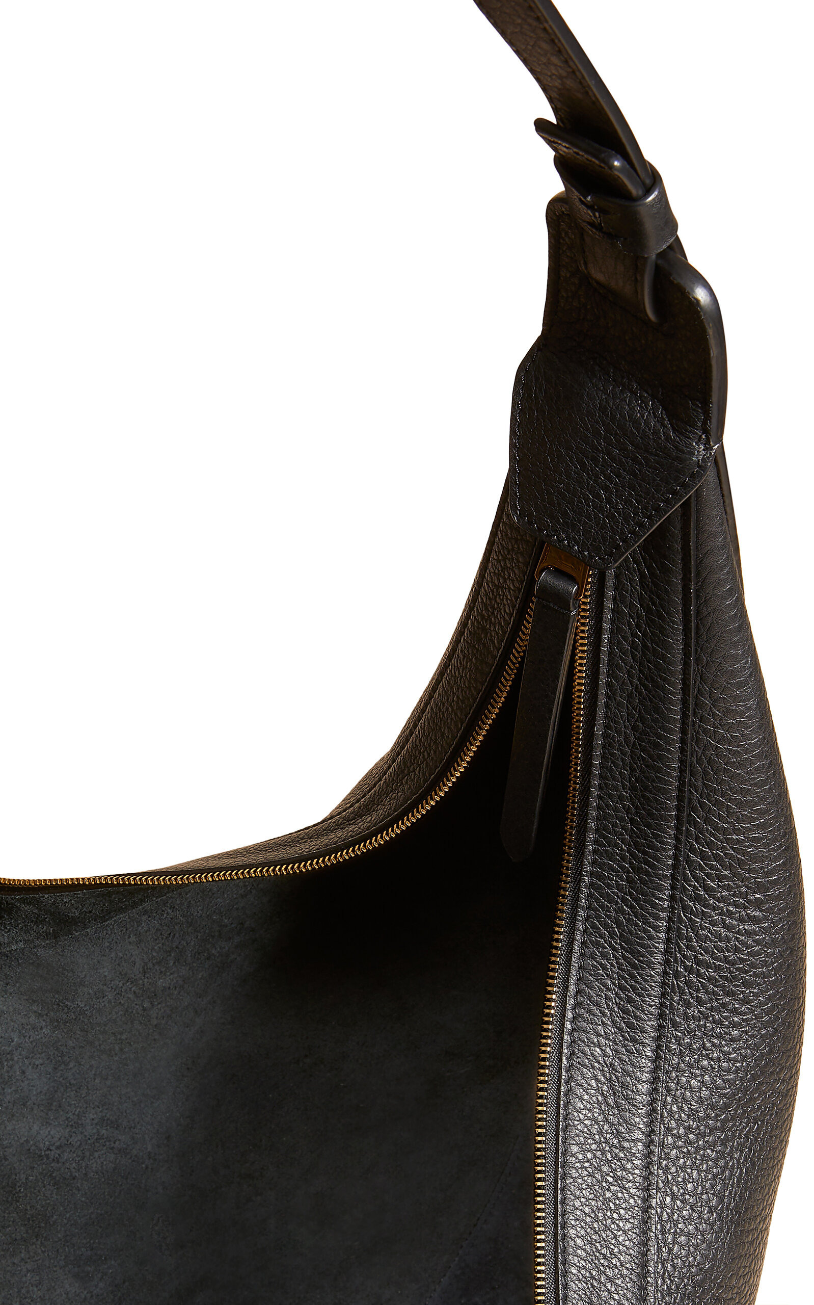 Augustina Leather Hobo Bag black - 4