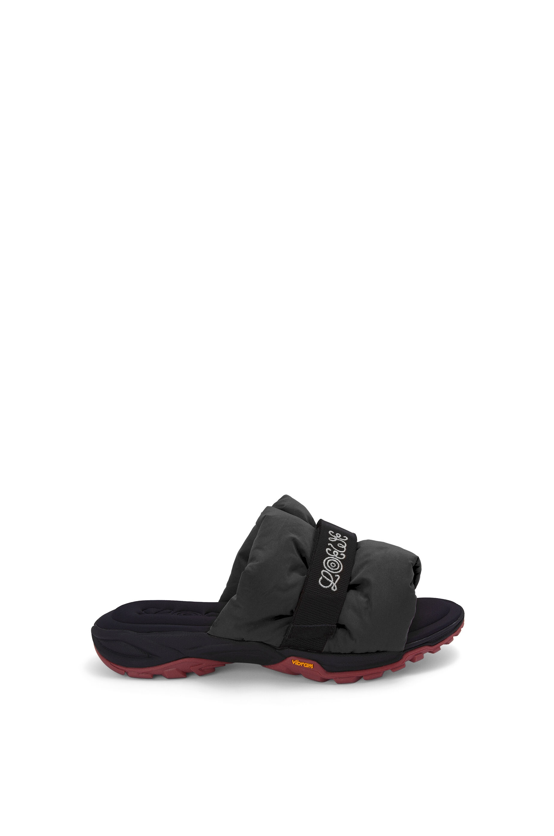 Pleated slide in nylon - 1