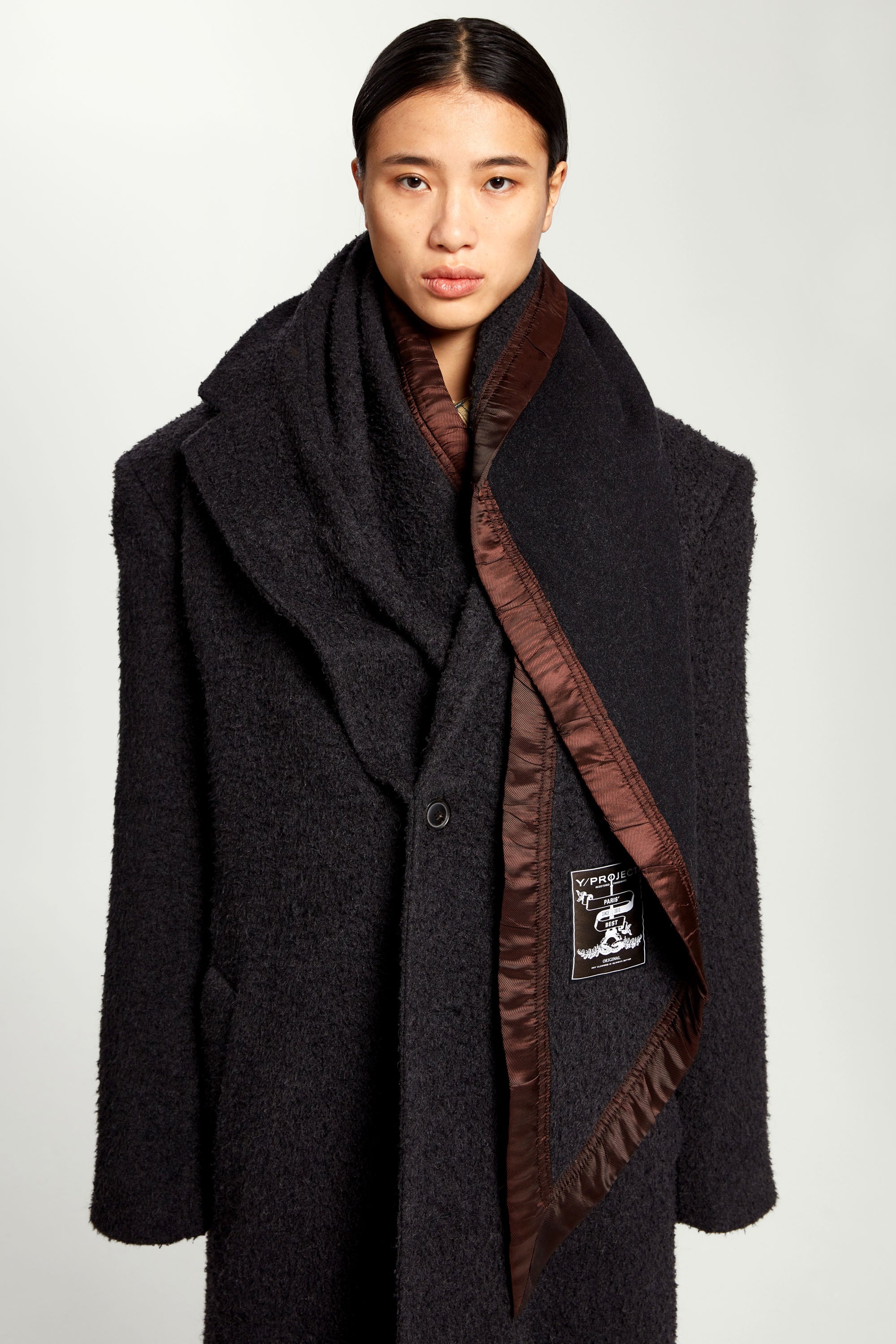 Scarf Maxi Coat - 10