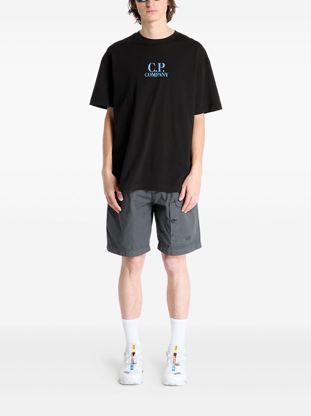 cotton cargo shorts - 2