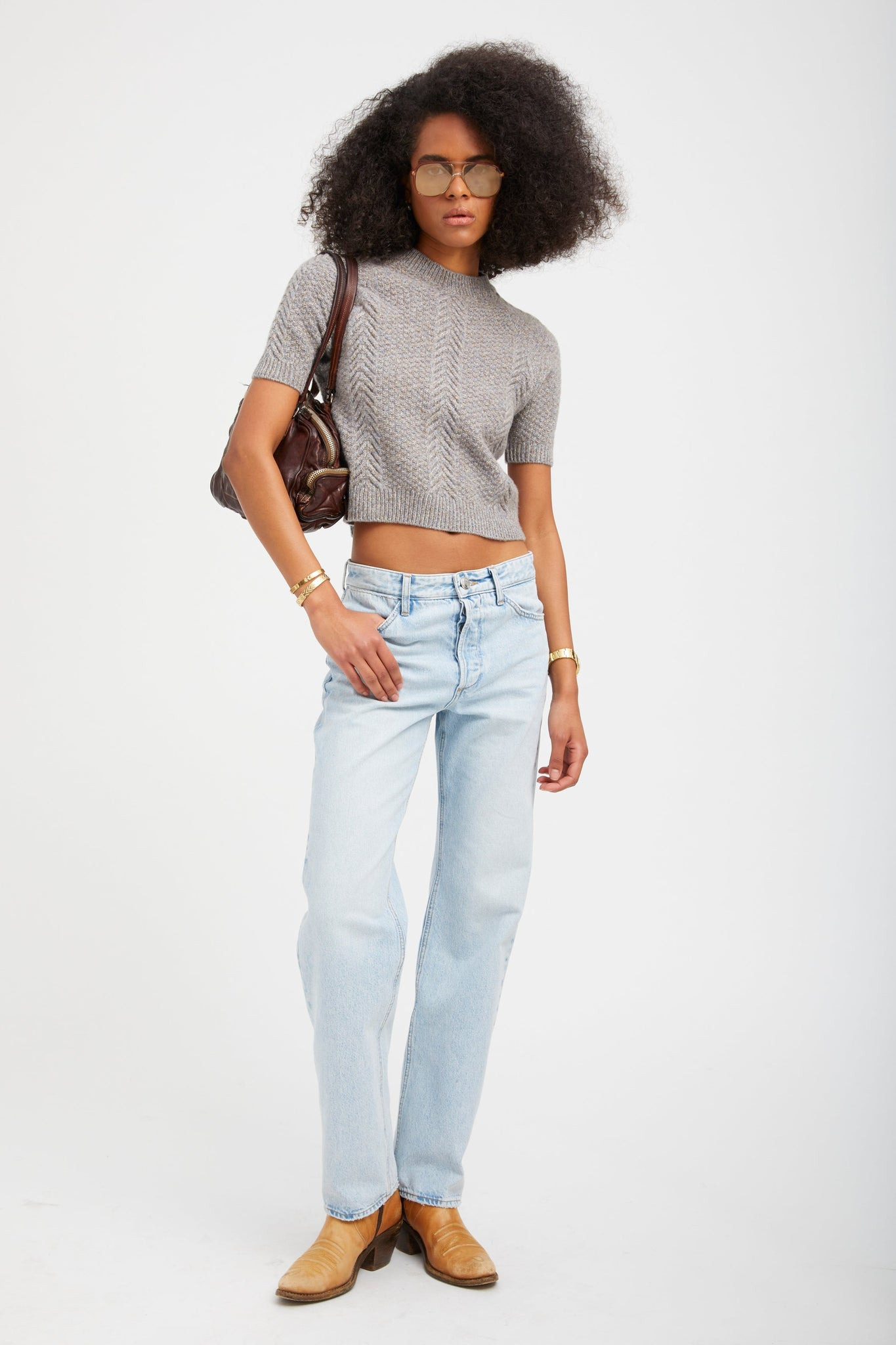 FARAH SLIM BOYFRIEND DENIM - 4
