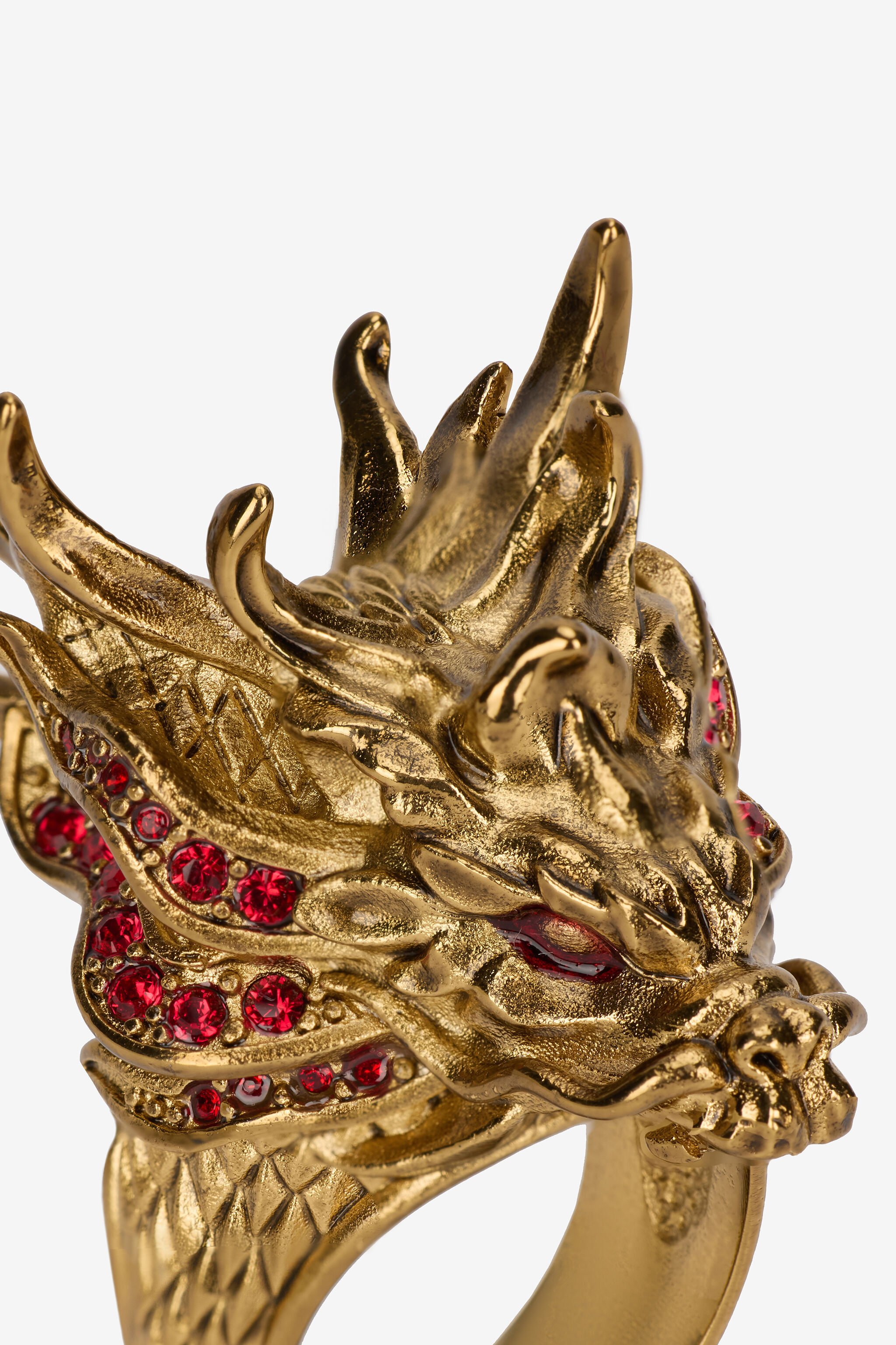 Cocktail Ring With Dragon Head - 4