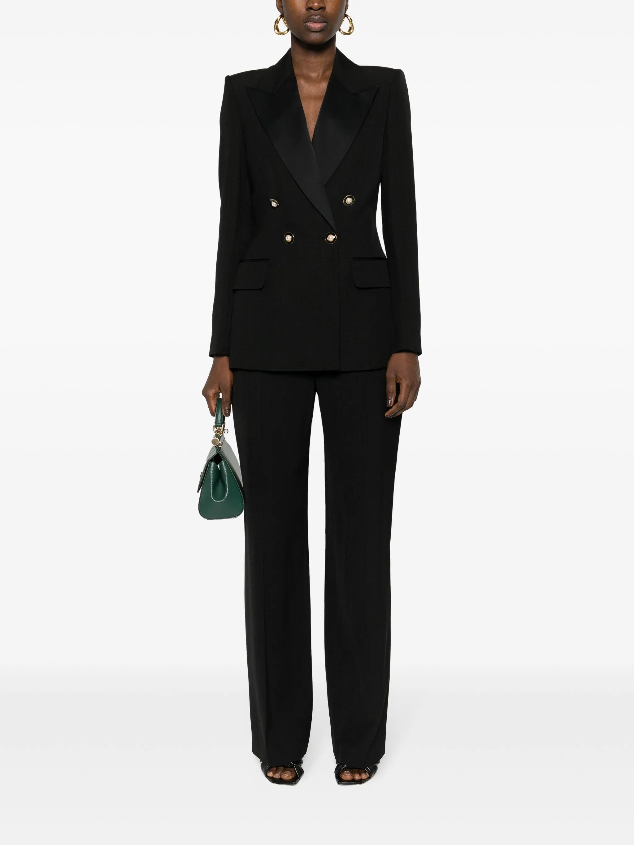 Pressed-crease Long-length Straight-leg Trousers - 3
