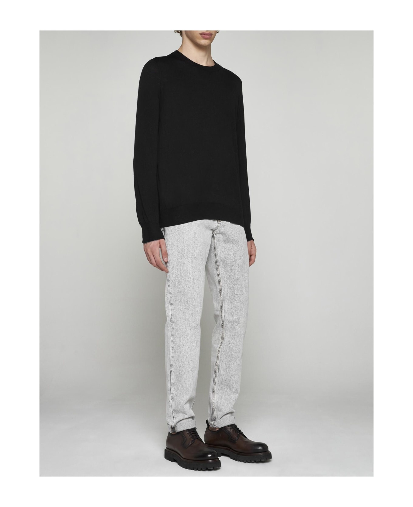 Wool And Cashmere Sweater - 3