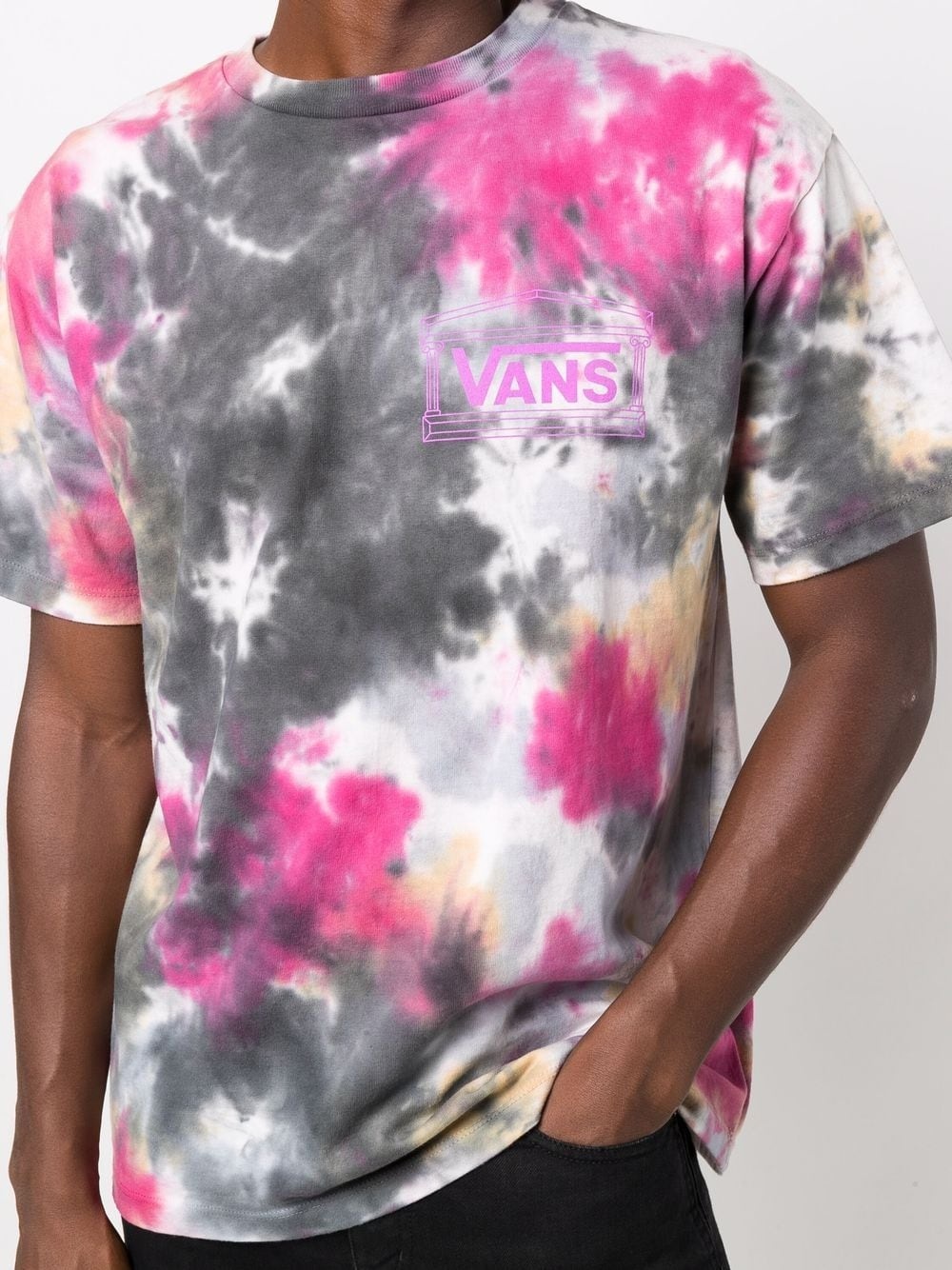 tie dye print T-shirt - 6