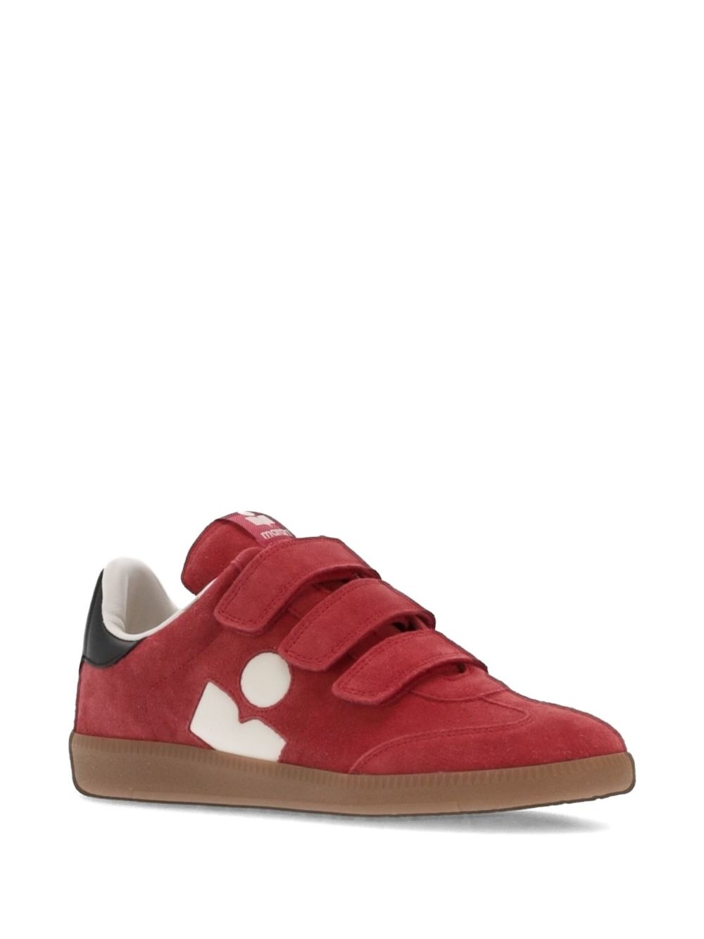 Beth touch-strap suede sneakers - 2