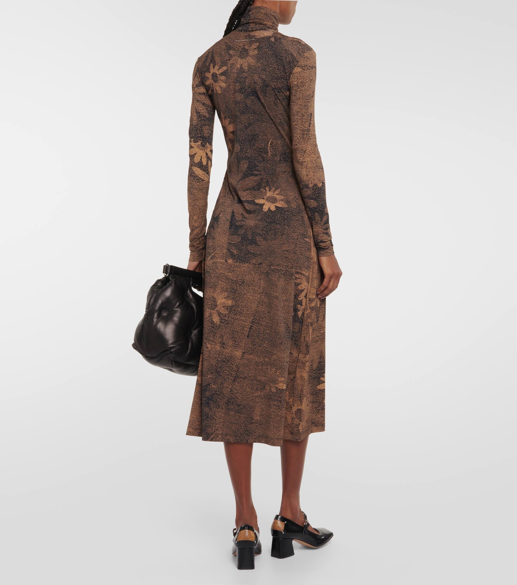 Floral midi dress - 3