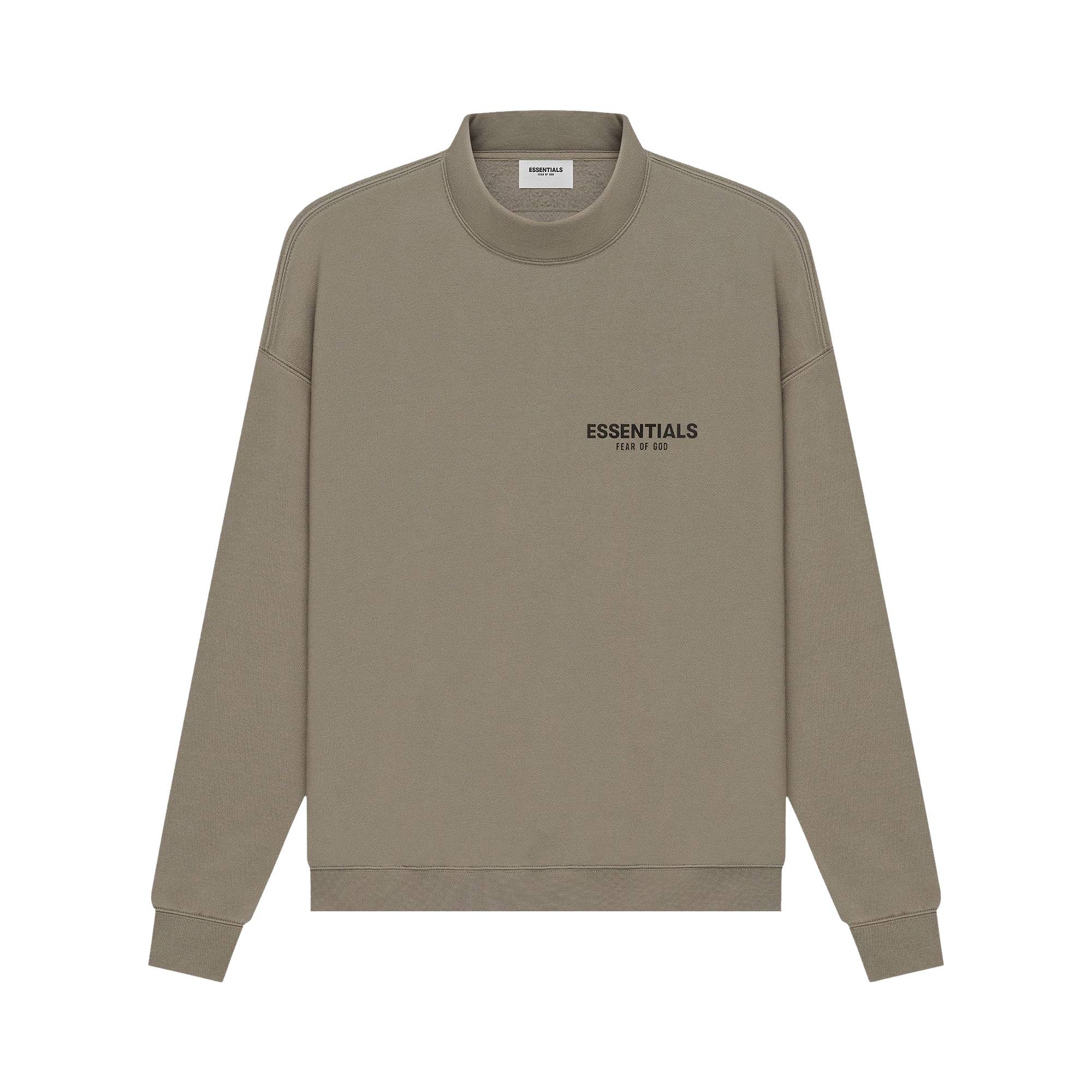 Fear of God Essentials Pull-Over Mockneck 'Taupe' - 1