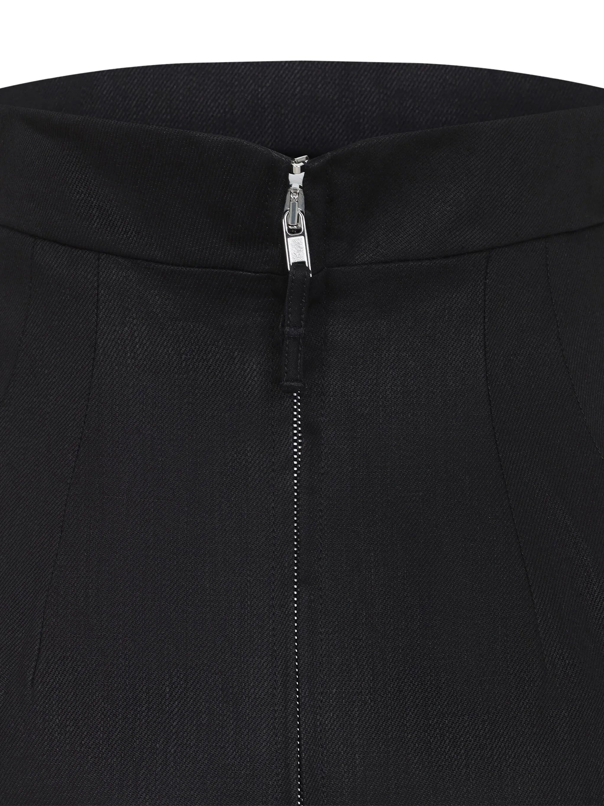 draped-detail maxi skirt - 4