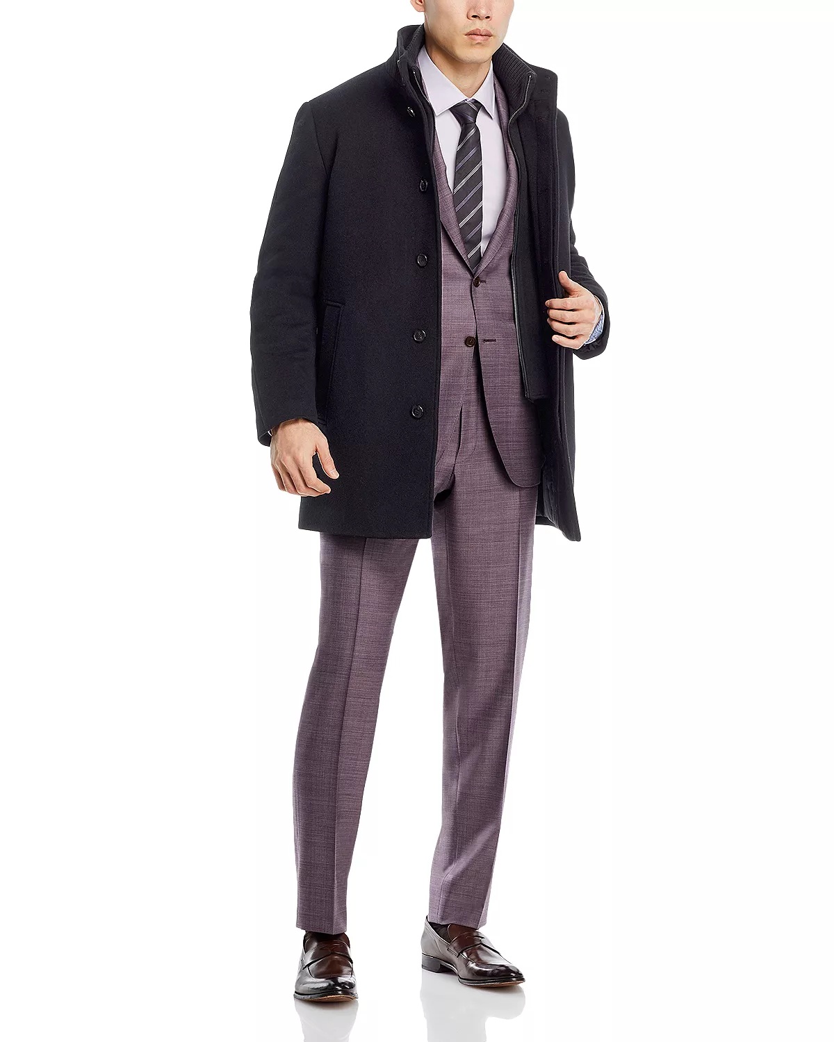 Siena Sharkskin Classic Fit Suit - 2