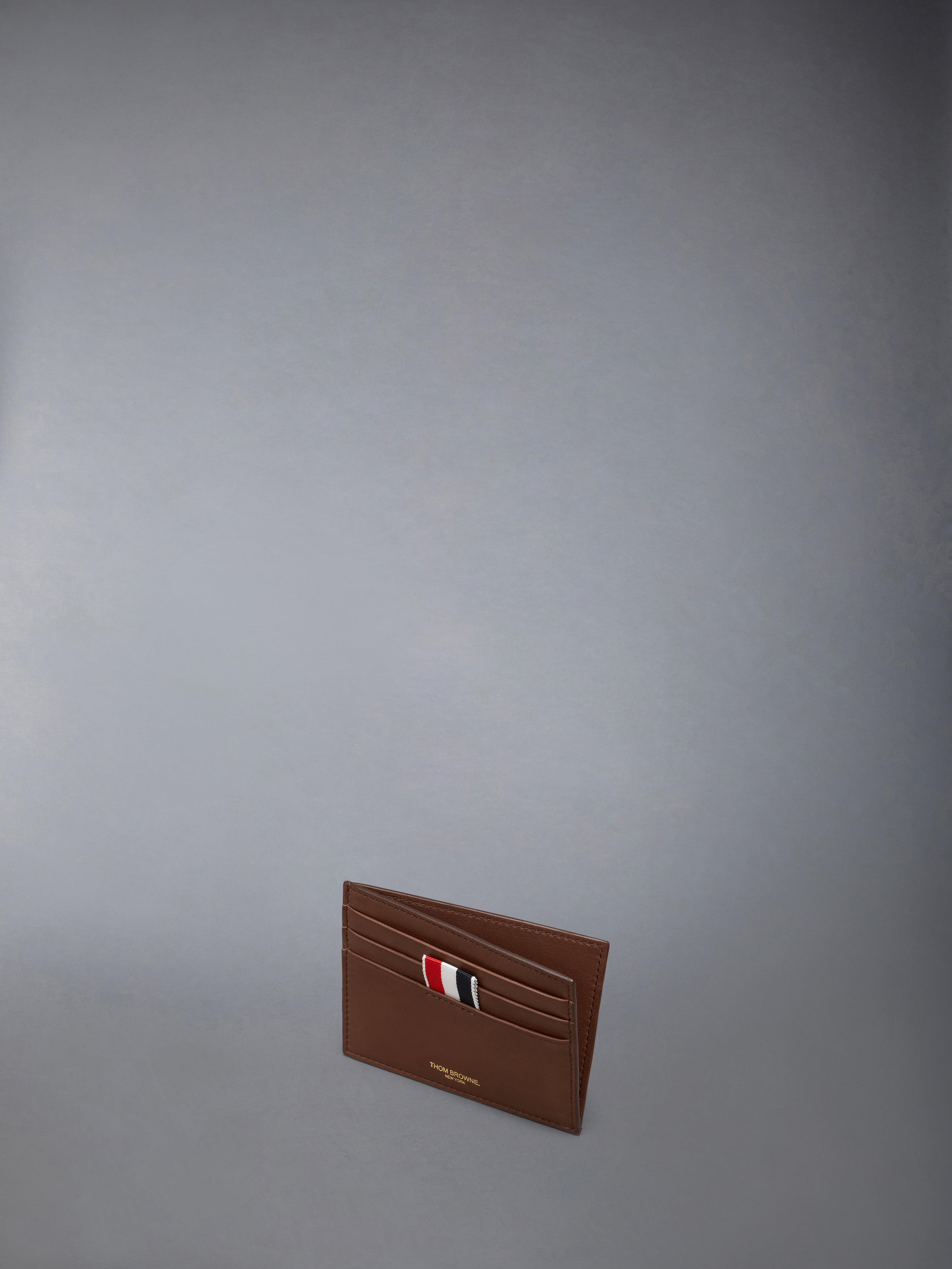 Soft Calf Leather Single Card Holder - 4