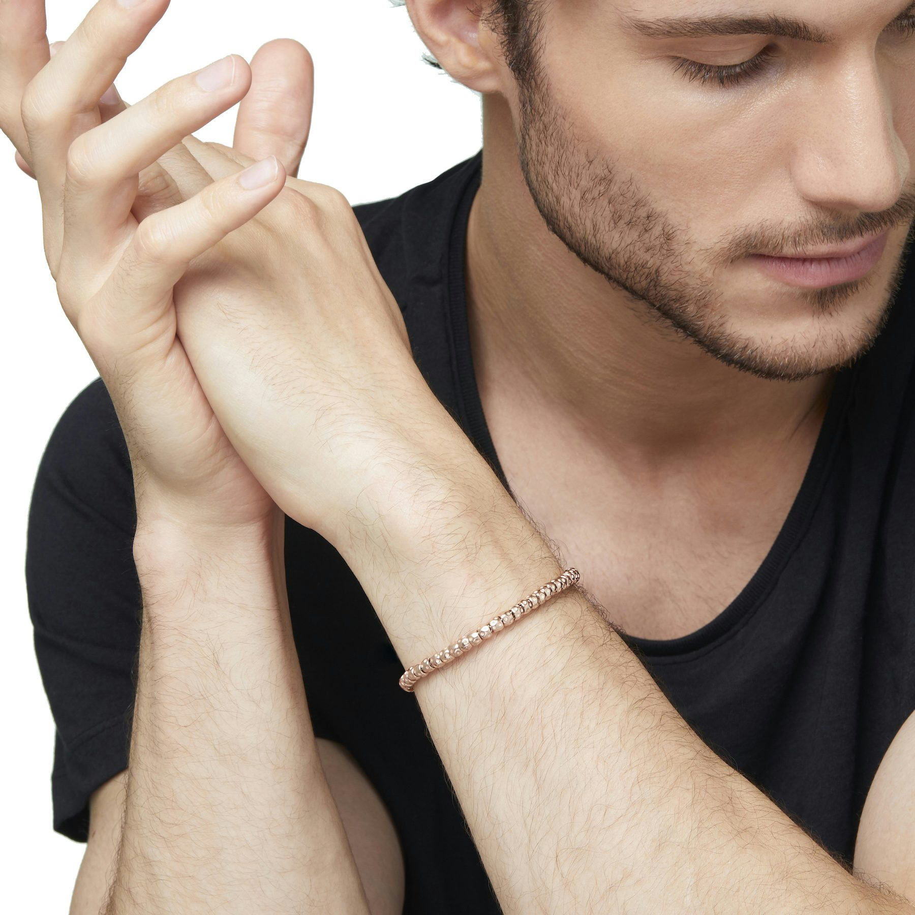 ROSE GOLD GRANELLI BRACELET - 5
