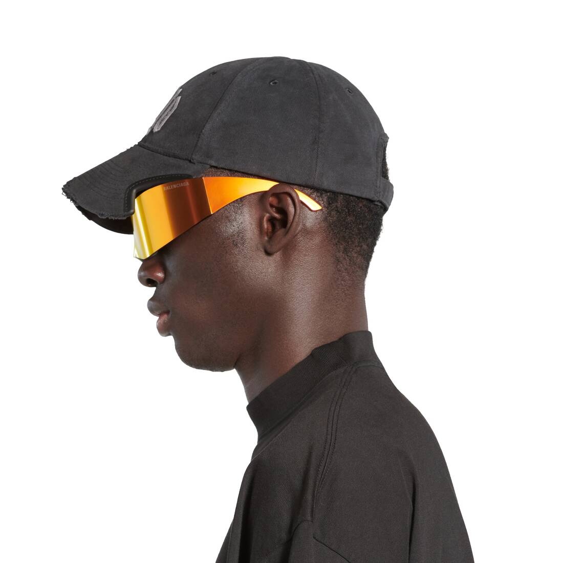 BALENCIAGA Nologo Cap in Black/grey | REVERSIBLE