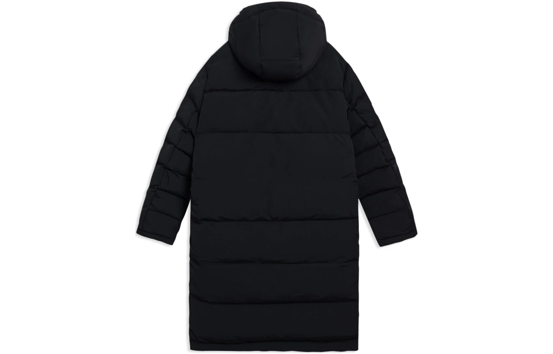 Li-Ning Winter Lifestyle Long Down Jacket 'Black' AYMS065-2 - 2