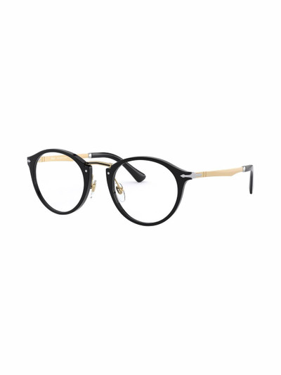 Persol round frame glasses outlook