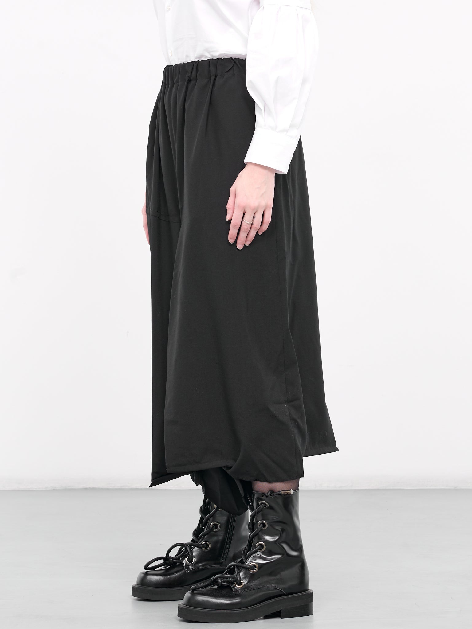 Elasticated Drape Trousers - 2