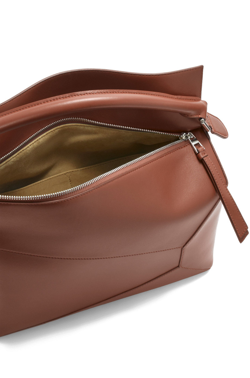 Large Puzzle bag in shiny calfskin 6