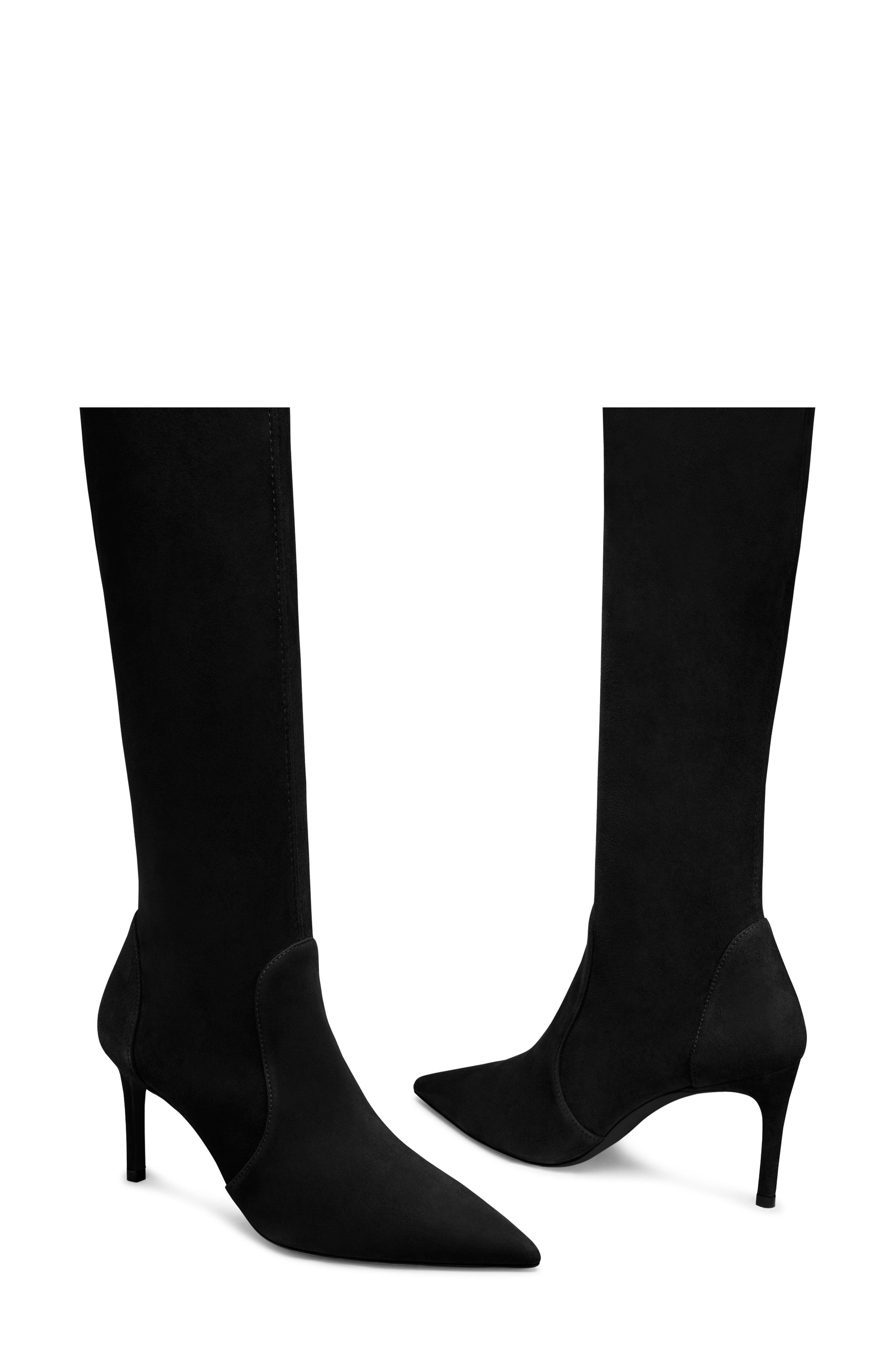 Stuart Weitzman Power Knee High Boot in Black at Nordstrom - 4