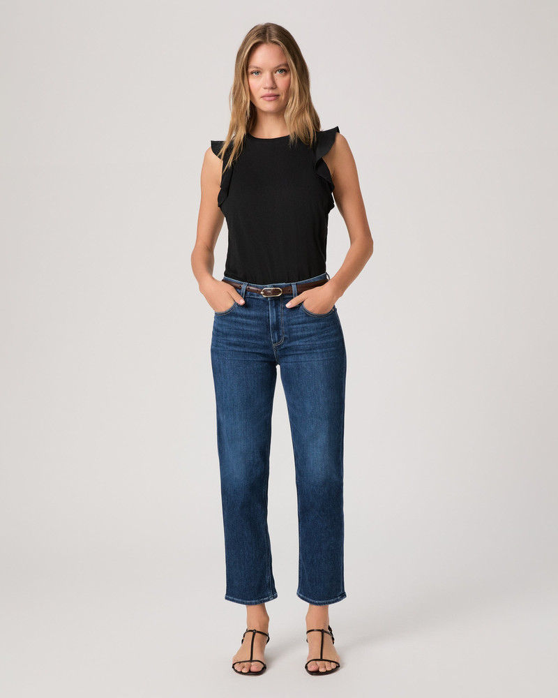 PAIGE Mason Ankle Straight Jean outlook