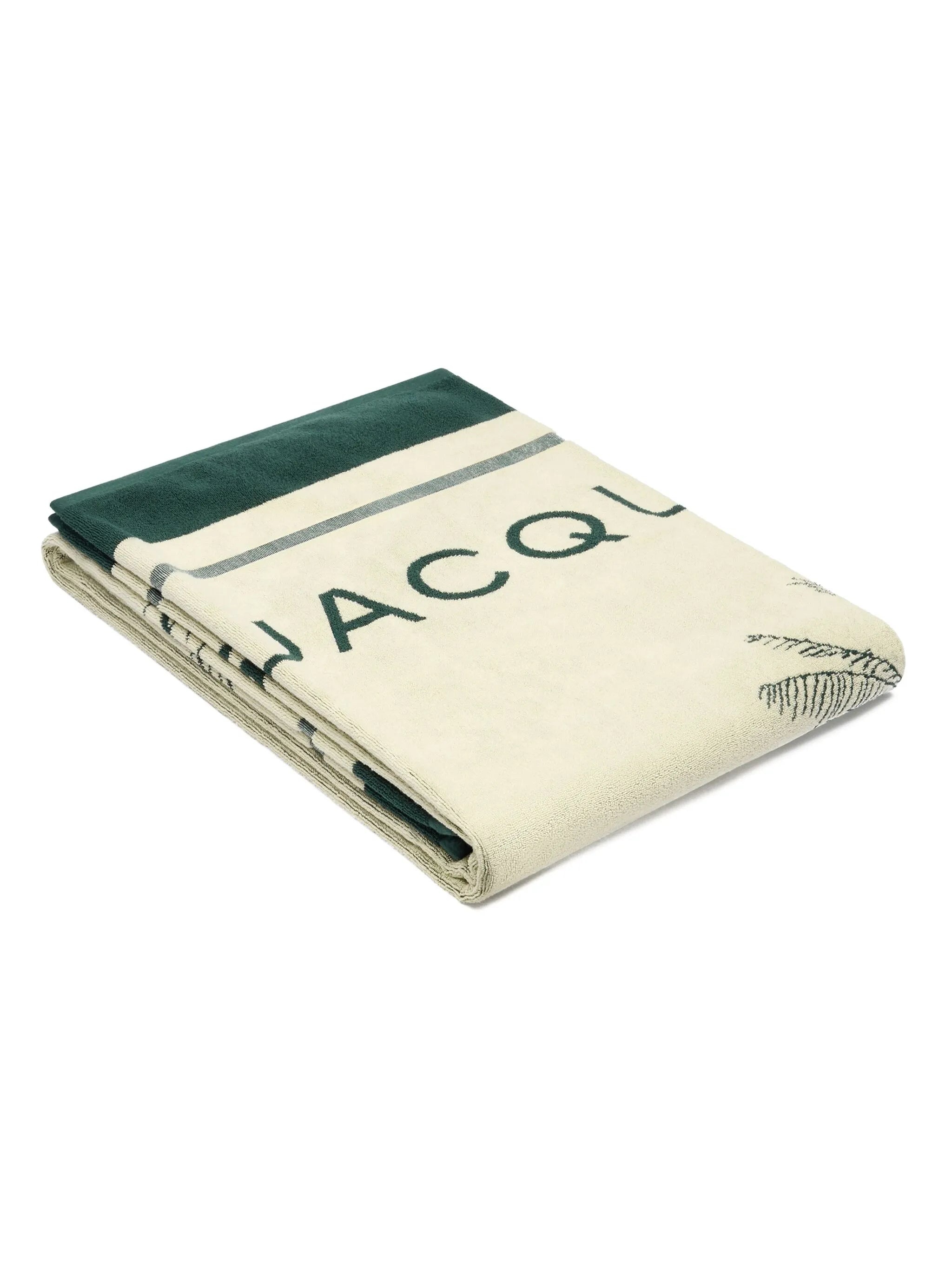 Logo-jacquard Beach Towel - 1