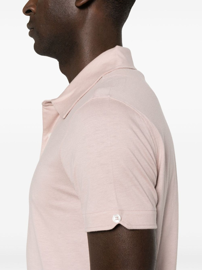 Sebastian cotton silk polo shirt 5