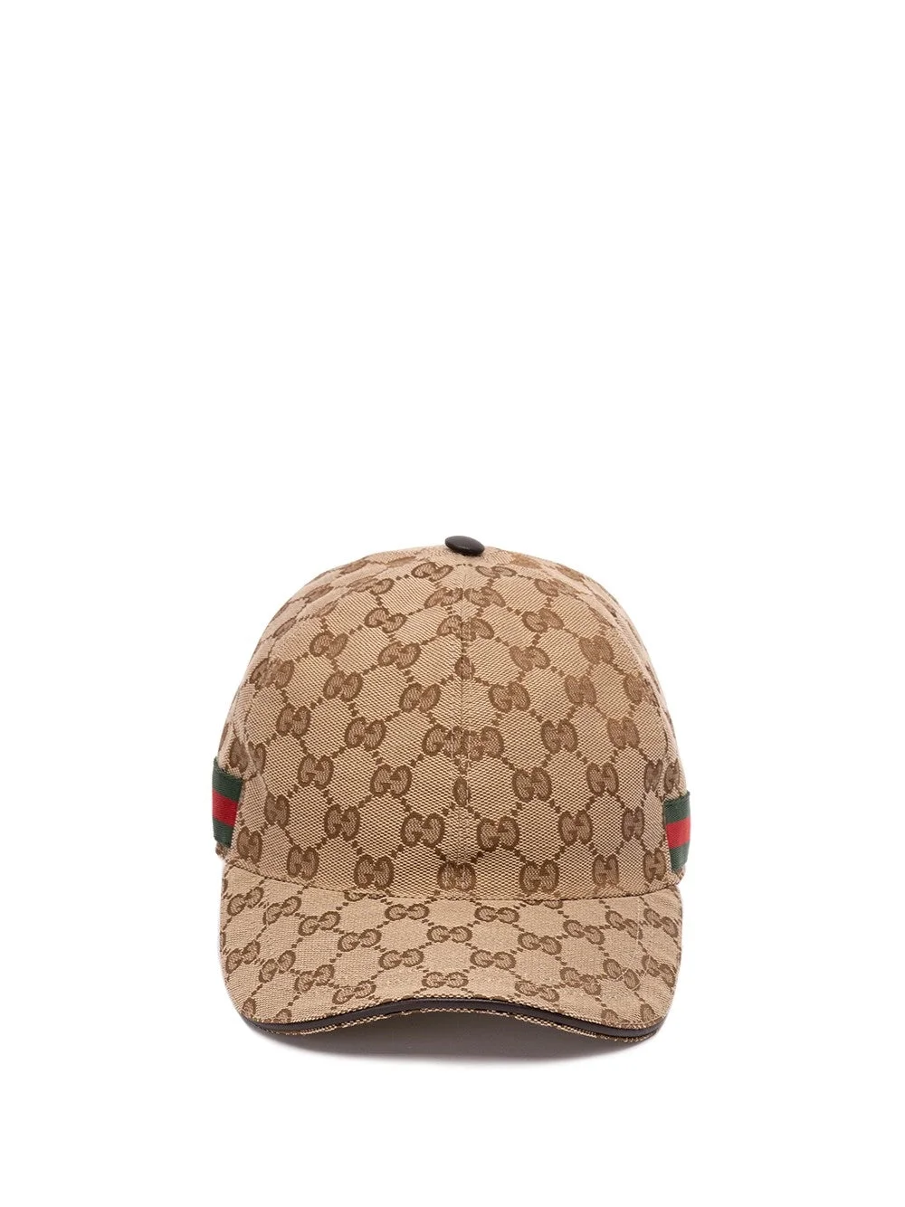 Gucci Women `Original Gg Canvas` Baseball Hat With `Web` - 1