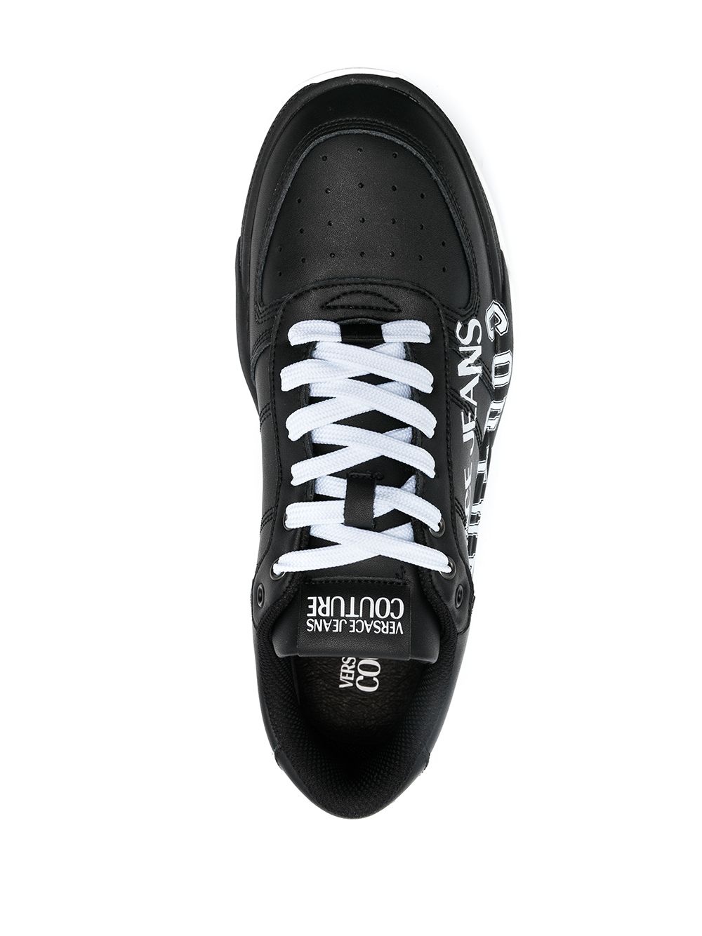 logo print sneakers - 4