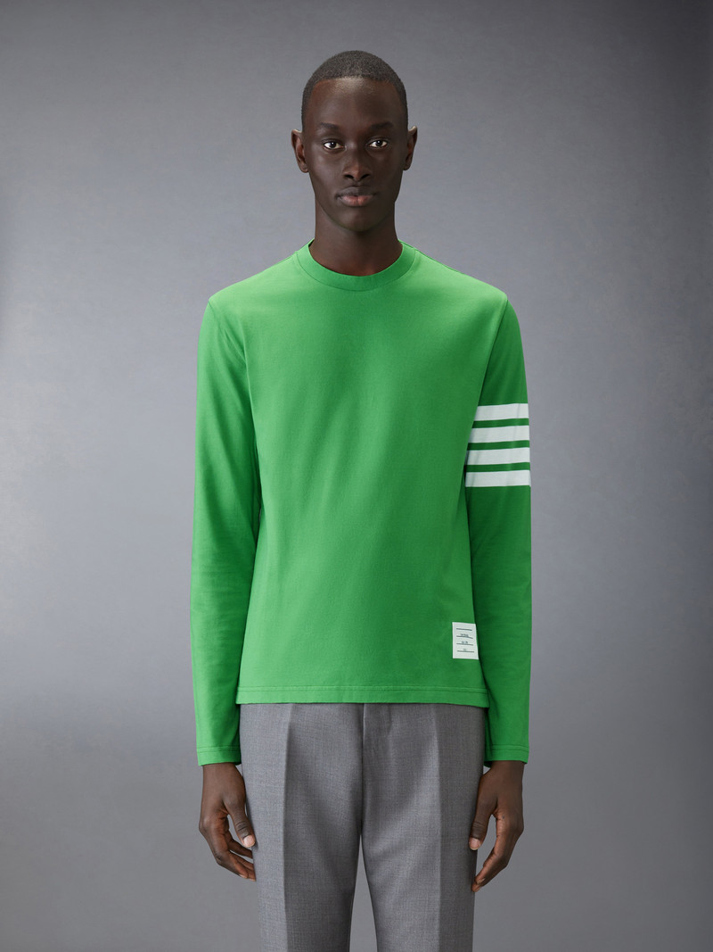 Thom Browne Jersey 4-Bar Tee outlook