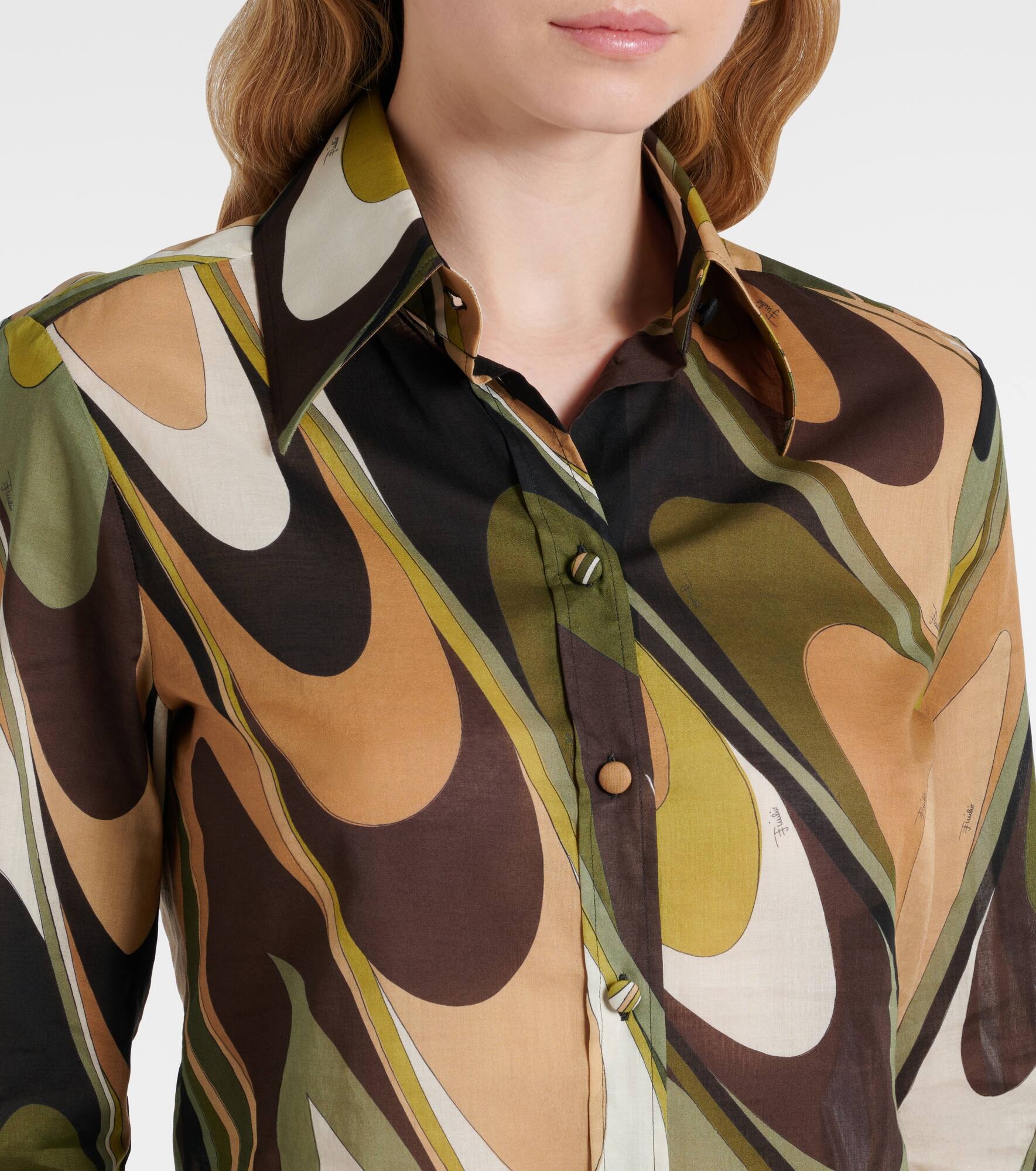 Onde cotton muslin shirt - 4
