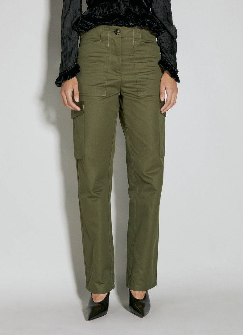 rabanne Twill Cargo Pants outlook