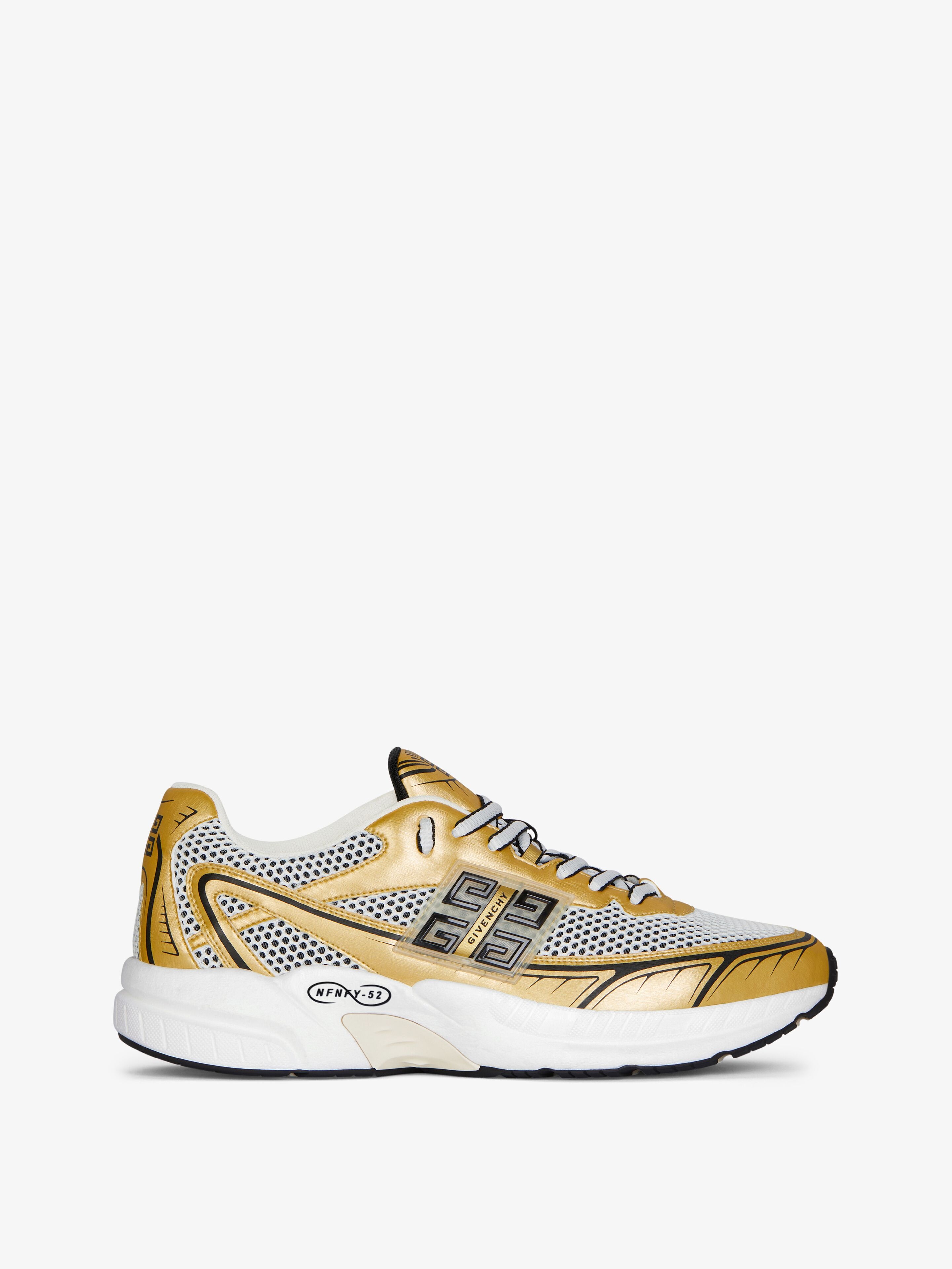 NFNTY-52 RUNNERS IN SYNTHETIC LEATHER AND MESH - 1