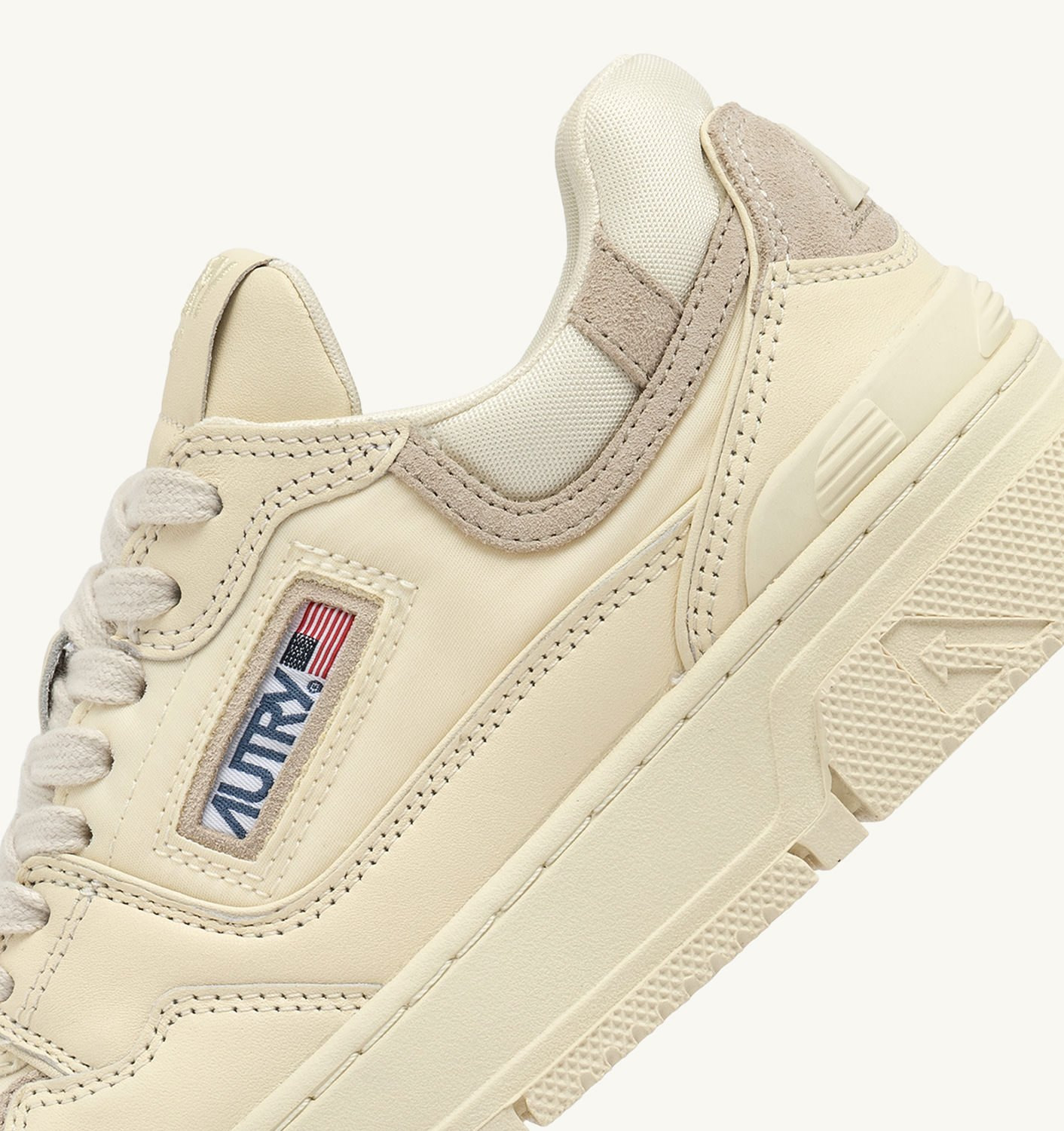 CLC LOW SNEAKERS IN WINTER WHITE LEATHER - 6