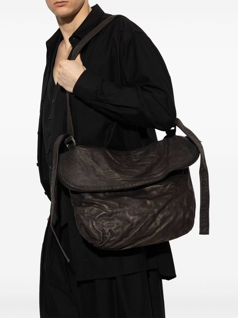 Yohji Yamamoto leather tote bag outlook
