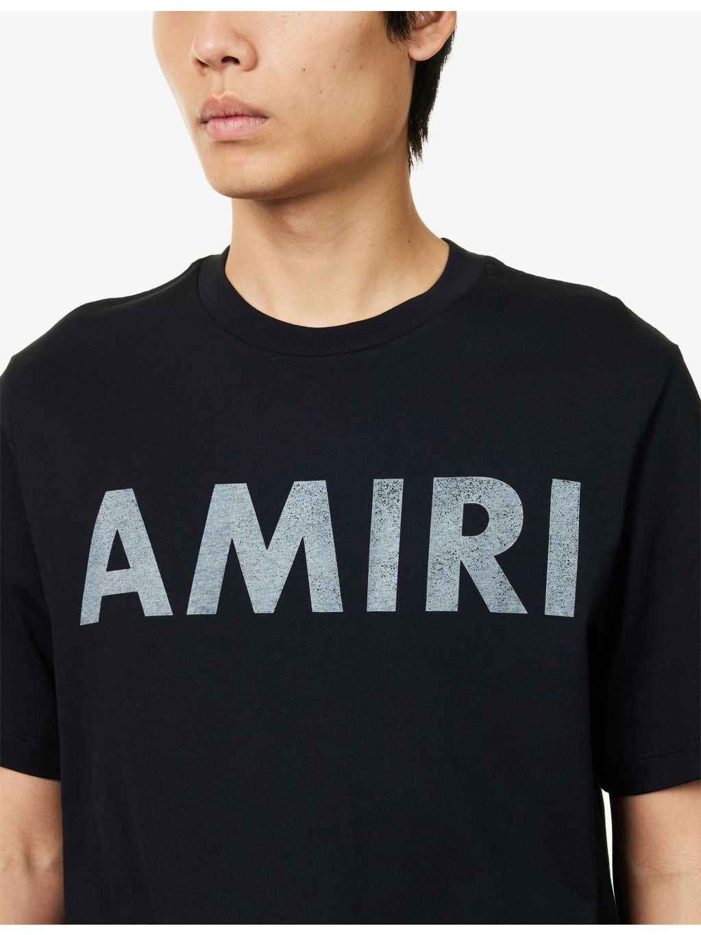 Stencil Logo-Print Cotton-Jersey T-shirt - 5