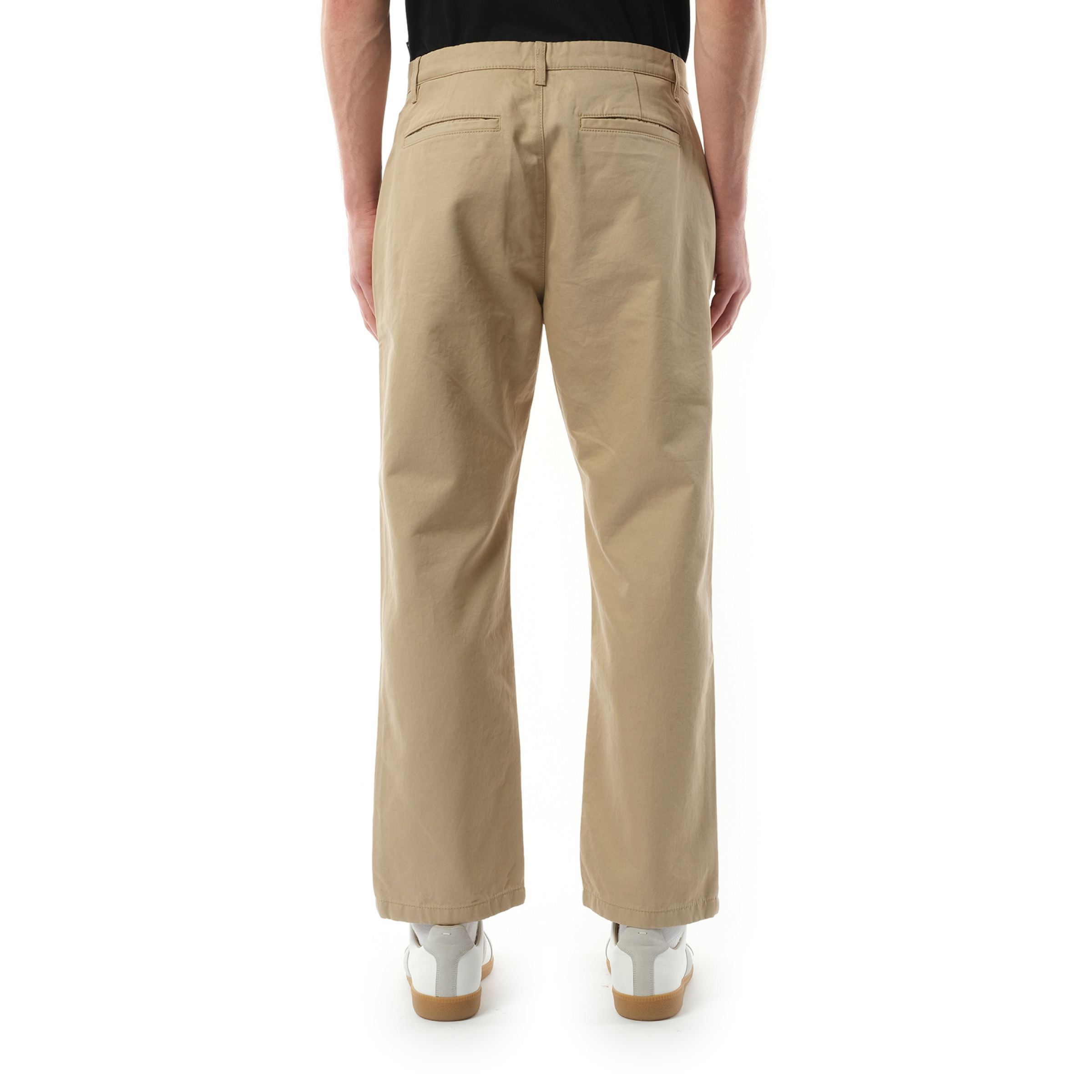 Classic Logo Chino Pants in Hazelnut/Off White - 6