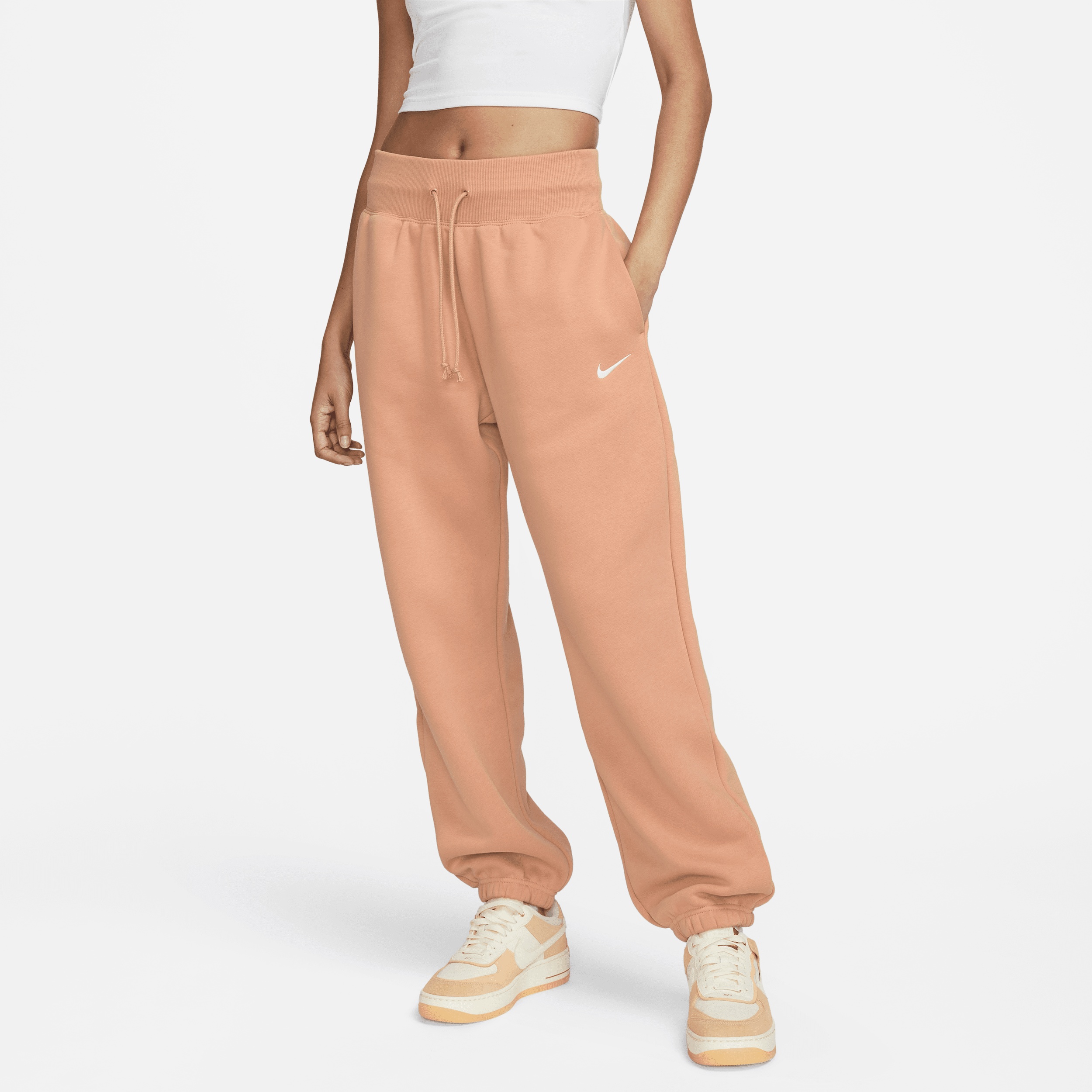 Women's Nike Sportswear Phoenix Fleece High-Waisted Oversized Sweatpants - 1