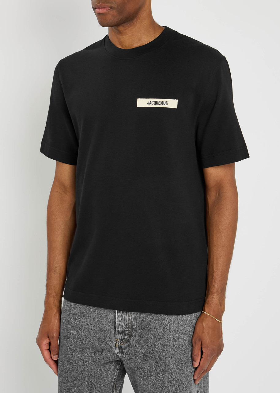 Jacquemus Le T-shirt Gros Grain Cotton T-shirt - 2